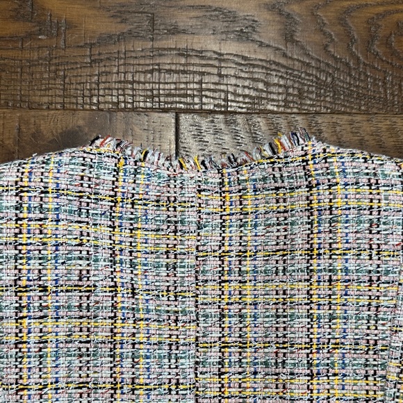 LOFT Multicolor Tweed Blazer - Picture 7 of 9